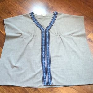 One of a kind KOCH Poncho!!!